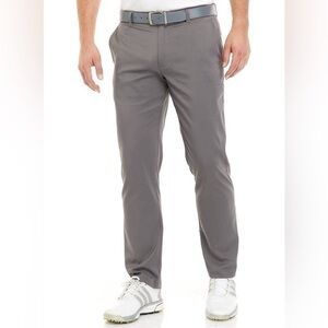 Pro Tour Flat Front Tech Pants - Golf - Size 40x30 - Gray